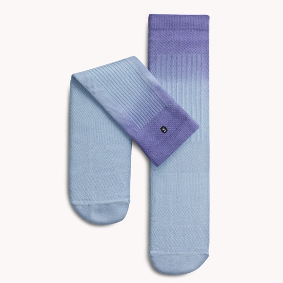 Men’s ON Cloud Running All-Day Sock Heather Twilight Sock - Picture 6 of 8